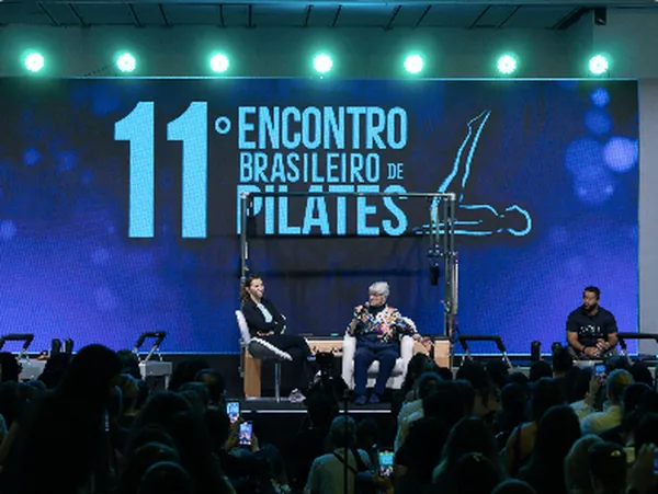 Palco do 11º Encontro Brasileiro de Pilates